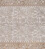Cotton 14 X 72 Inch 6 Seater Table Cloth in White Color