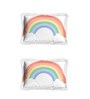 Rainbow Themed Double Bedsheet With 2 Pillow Covers