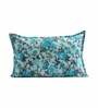 Blue Patterned 144TC Cotton 18 x 28 Inches Pillow Covers (Set of 2)
