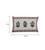 Pink Floral 144 TC Cotton 1 Double King Size Bedsheet with 2 Pillow Covers