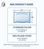 Blue 144 TC Cotton King Sized Double Bedsheet With 2 Pillow Covers