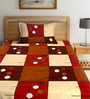 Cotton 210 TC Single Size Bedsheet with 1 Pillow Cover