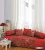 Multicolor Patterned 240 TC Cotton (Set of 6) Diwan Sets