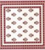 White Traditional 240 TC Cotton 1 Double King Size Bedsheet with 2 Pillow Covers