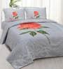 Cotton 260 TC Double Bedsheet With 2 Pillow Covers