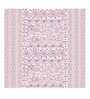 Pink Traditional 280 TC Cotton 1 Double Bedsheet with 2 Pillow Covers