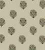 Green Floral 280 TC Cotton 1 Double Bedsheet with 2 Pillow Covers