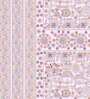 Pink Traditional 280 TC Cotton 1 Double Bedsheet with 2 Pillow Covers
