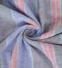 Grey Geometric 300 TC Cotton Double Bed Cover with 2 Pillow Covers