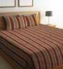 Cotton 300 TC Double Bedcover with 2 Pillow Covers