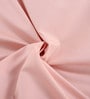 Pink Solid 400 TC Cotton 1 Double King Size Bedsheet with 2 Pillow Covers