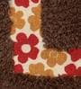 Brown Cotton 55 x 16 Inches Hand Tufted Floor Runner