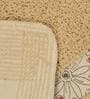 Beige Cotton 55 x 16 Inches Hand Tufted Floor Runner