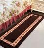 Brown Cotton 55 x 16 Inches Hand Tufted Floor Runner