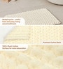 Cotton Bathroom Door Mat with Non Slip Backing and Soft Texture