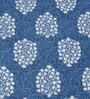 Blue Traditional 240 TC Cotton 1 Double Bedsheet with 2 Pillow Covers