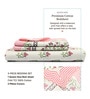 Cotton Double Bed Sheet Set for Queen Size Bed with Smooth Finish