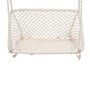 Cotton Double Seater Swing In White Colour