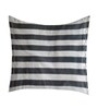 Cotton Geometric 400 TC Black & White Single Bedsheet And 1 Pillow Cover Essential Series