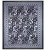 Grey Traditional 240 TC Cotton 1 Double Queen Size Bedsheet with 2 Pillow Cover