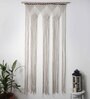 Cotton Macrame Off White Curtains