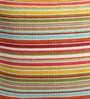 Multicolor Striped Cotton 16 x 16 Inches Cushion Cover