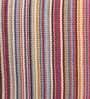 Multicolor Striped Cotton 16 x 16 Inch Cushion Cover