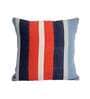 Multicolor Striped Cotton 16x16 Inch Cushion Cover
