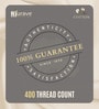 Black 400 TC Cotton Satin Fitted Bedsheet with 2 Pillow Covers