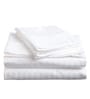 Quilted (78x36) Cotton  Single Size Mattress Protector in White Colour