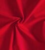Red Solid 144 TC Cotton Queen Sized Bed Sheets with 4 Pillow Covers