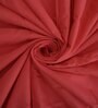 Cotton Solid Plain 400 TC Tomato Super King Bedsheet And 2 Pillow Cover Essential Series