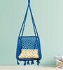 Fabric Swing in Blue & Beige Colour