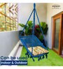 Fabric Swing in Blue & Beige Colour