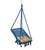 Fabric Swing in Blue & Beige Colour