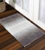 Grey Abstract Cotton 32x20 Inches Super Soft Bath Mat