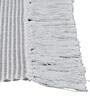 Off White Solid Cotton 32x20 Inches Super Soft Bath Mat