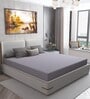 Cotts Wonder Waterproof Fitted Terry Cotton King Size (78x72) Mattress Protector In Grey Colour