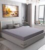 Cotts Wonder Waterproof Fitted Terry Cotton King Size (84x72) Mattress Protector In Grey Colour