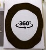Cotts Wonder Waterproof Fitted Terry Cotton Queen Size (78x48) Mattress Protector In Coffee Colour