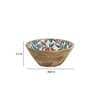 Country Floral- Large 600ml Multicolour MDF Serving Bowl