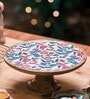 Country Multicolour MDF & Enamel Cake Stand