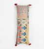 Countryside Ikkat Long Pillow Cover- 30cms x 100cms