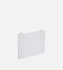 Couper Wall Mounted Study Table in Frosty White Finish