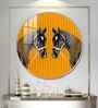 Couple Horse Acrylic Round Wall Art