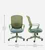 Cove Ergonomic Chair In Green Finish