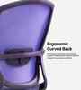 Cove Ergonomic Chair In Purple Finish Cove Ergonomic Chair In Purple Finish