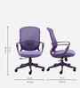 Cove Ergonomic Chair In Purple Finish Cove Ergonomic Chair In Purple Finish