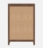 Cove Solid Wood Bookcase In Irish Walnut Colour