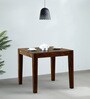 Cowal Sheesham Wood 2 Seater Dining Table In Provincial Teak Finish